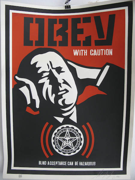 Obey with caution